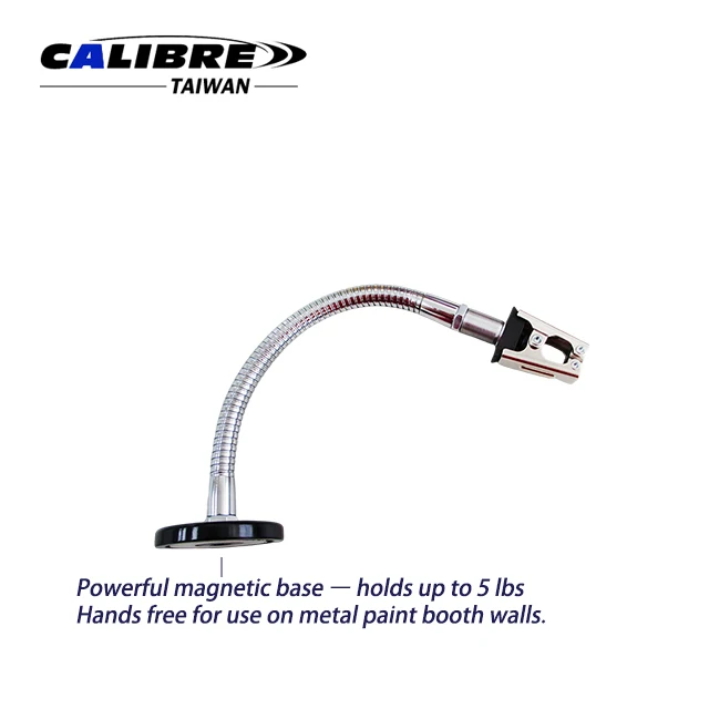 TAIWAN CALIBRE Flexible shaft Strong Magnetic Base Paint Clamp holder