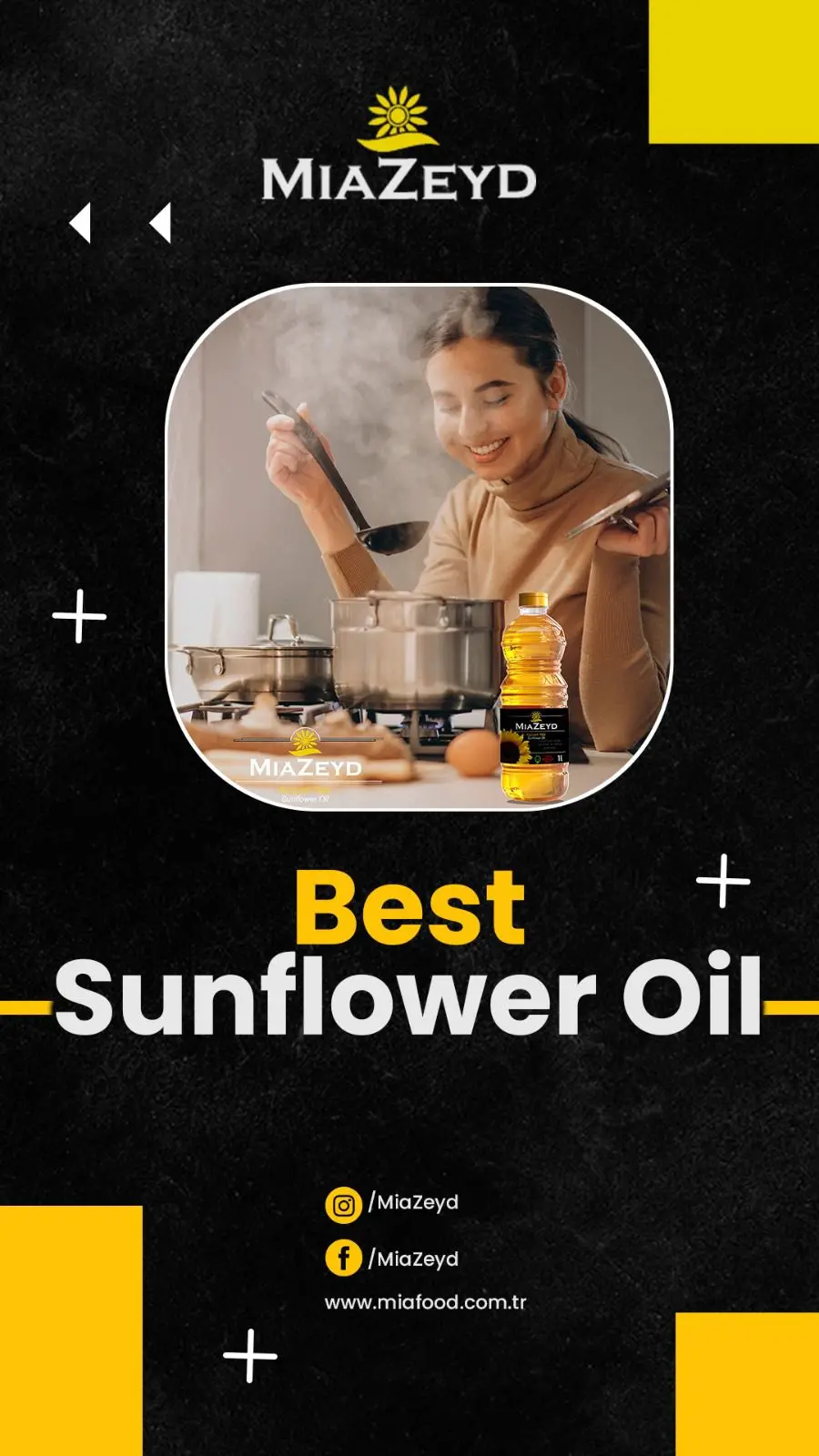 Высокое качество и Лучшая цена! (5 Л x 4) подсолнечное масло, новый запас от Miafood, импорт, экспорт, Турция