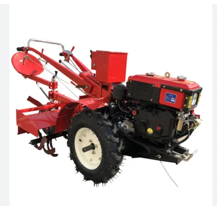 Affordable Original Made New And Used Two wheel Farm Tractor Mini Tractor For Agriculture 15 HP Two Wheel Farm Walking Tractor