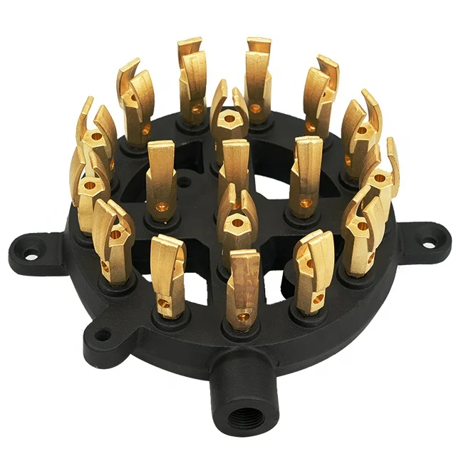 18-Jet Cast Iron  Burners  for Wok Range gas stove burner  nozzle propane burner