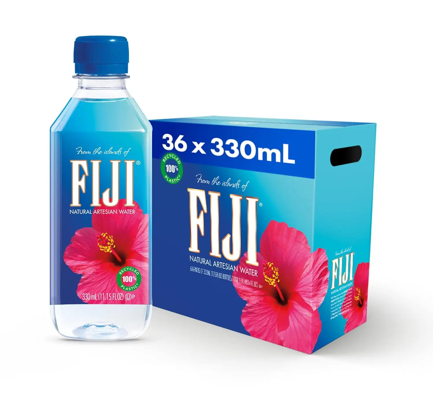 Оптовая продажа 500 мл x 24 Премиум качество Fiji натуральная артезианская минеральная вода премиум качества