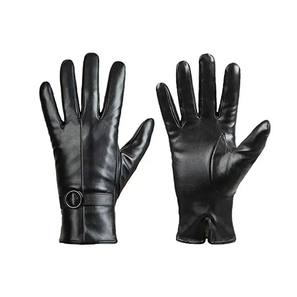 Factory Direct Supply Soft Fabric Fashion Leather Gloves New Arrival Casual Wear Daily Life Fashion Leather Gloves