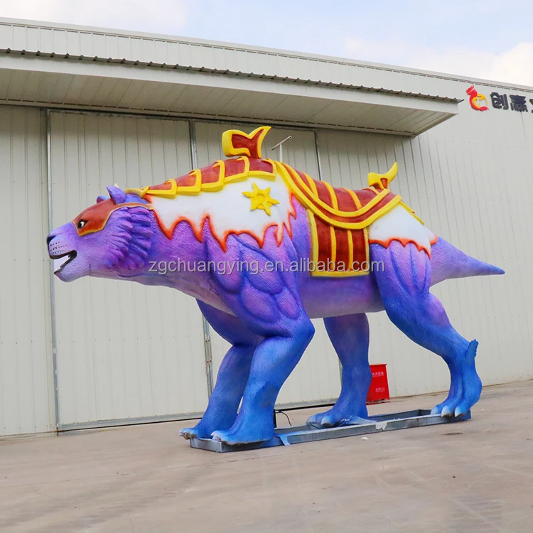 Amusement Park Rides Coin Operated Ride on a Monster