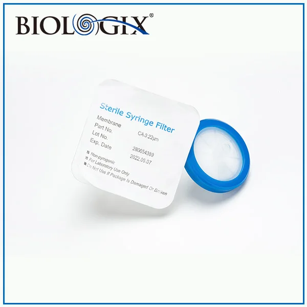 High Quality Sterile PES CA Material Syringe Filters Sterile Pore  0.22um 0.45um PES CA Material