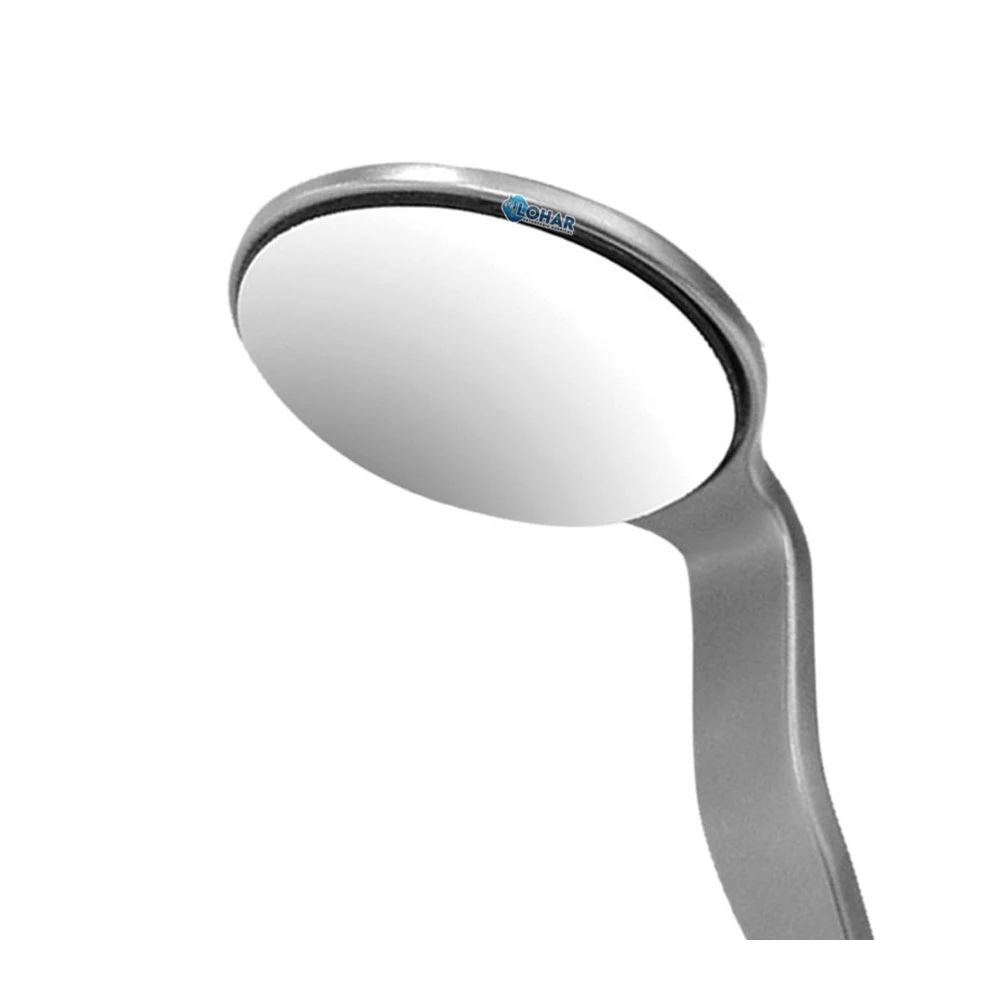 Dental Inspection Mirrors Natural Glass Mouth Mirror #5 Dentist Stainless Steel Oral Use  Hygienist Orthodontic