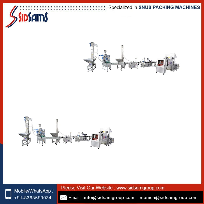 High Quality Multi function Snus Packing Machine Line Packing Machine At Wholesale Manufacture