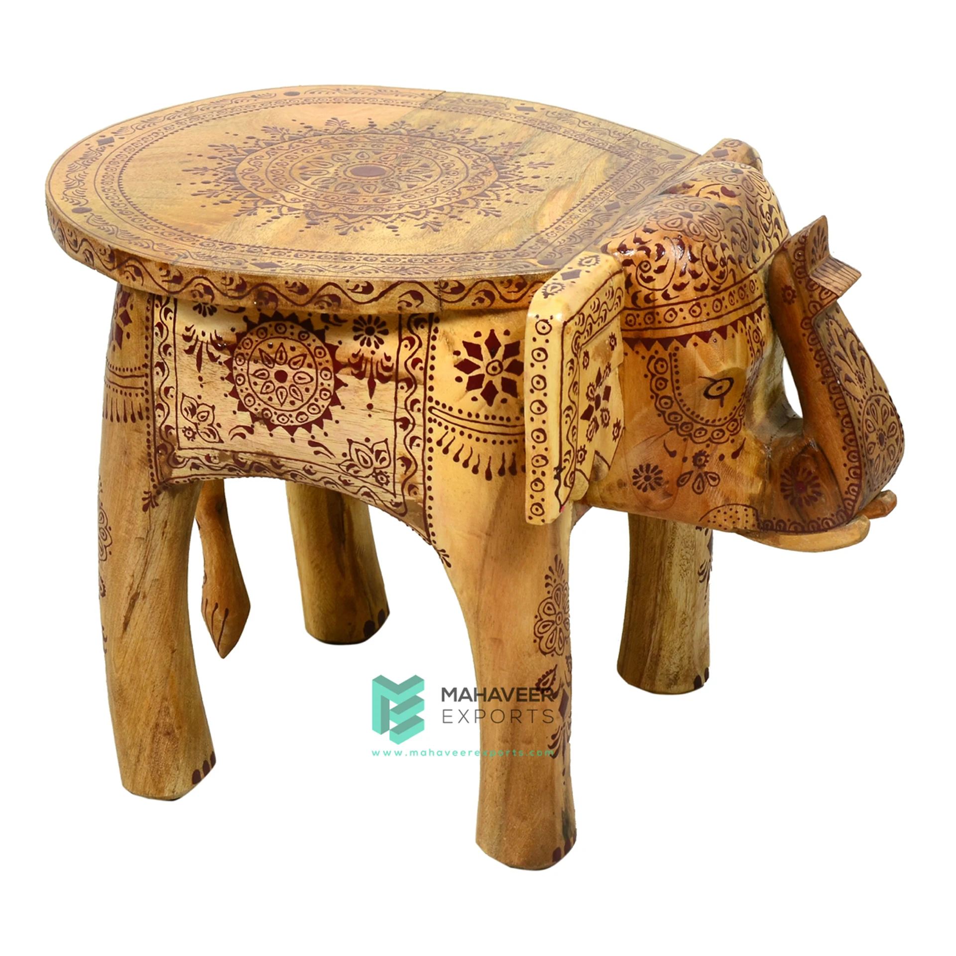 Wholesale Decorative Realistic Design Elephant Figure Home Decor Popular Hand Crafted Animal Figure and Gift Accessories
