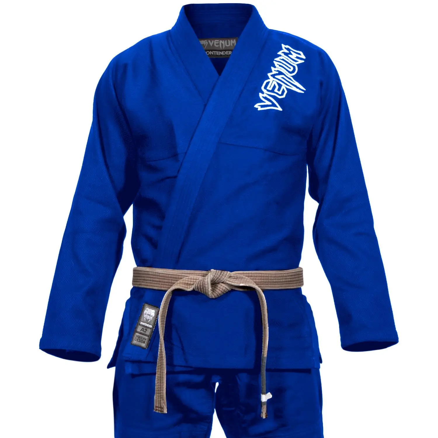 Высококачественный Королевский синий материал и строчка Фирменная bjj venem jiu jitsu Gi униформа