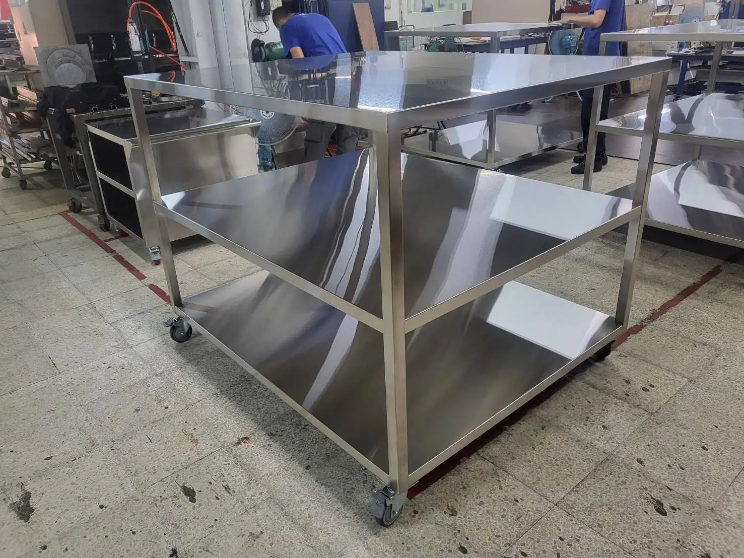Stainless Steel Shelving System