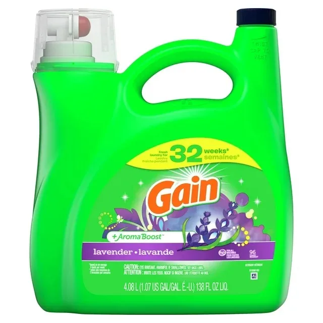 Gain Liquid Laundry Detergent, Original Scent, 107 Loads, 154 fl oz