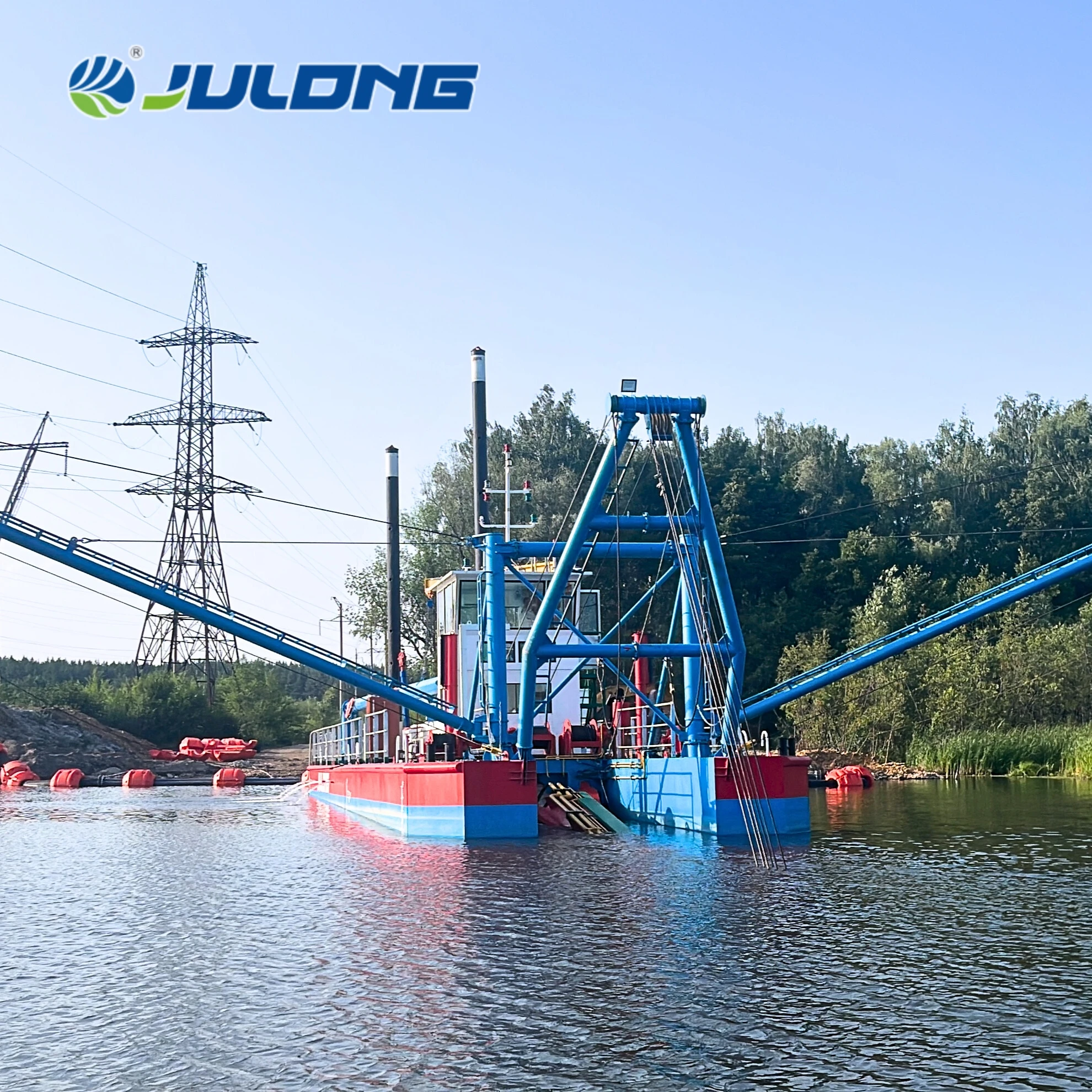 Julong Spot Goods  Dredger Boat For Sale