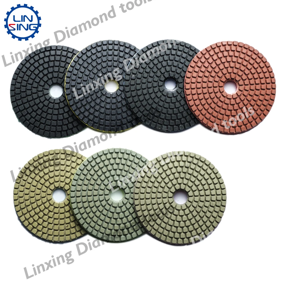 D100MM Алмазные полировальные колодки для камня