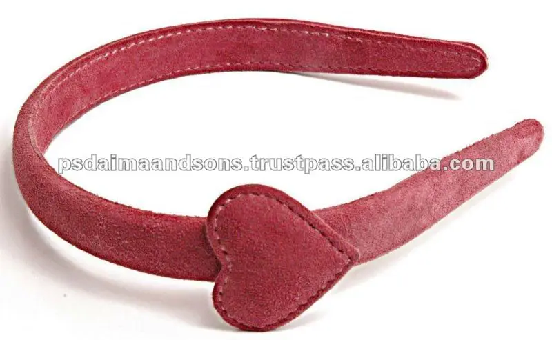 New Design Multi Colour Modern Style Fashionable Leather Headband Hair Band With Rivets For Women Girls Indoor Outdoor Use