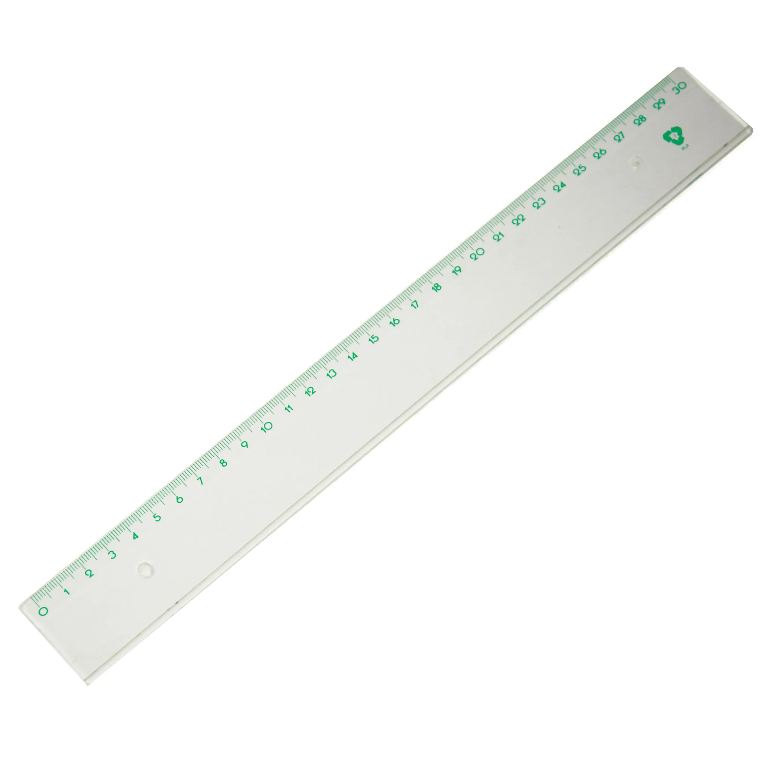 school supplies office supplies stationery PLA polylacticacid 100% biodegradable plastic ruler 30 cm for school