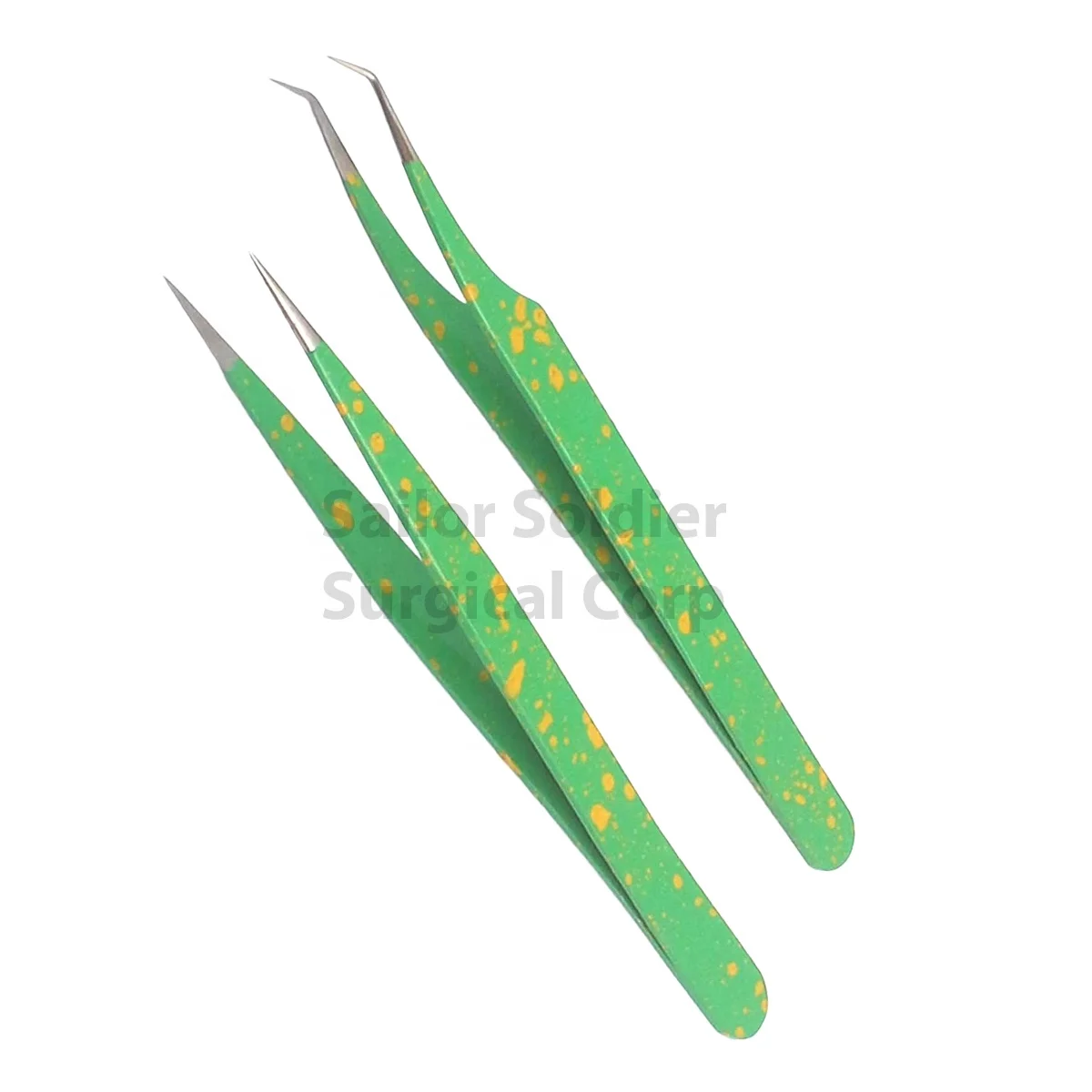 Customized Lash Tweezers, Eyelash Extension Tweezer for Mega Volume & Russia Volume Classic Individual Lash Extensions