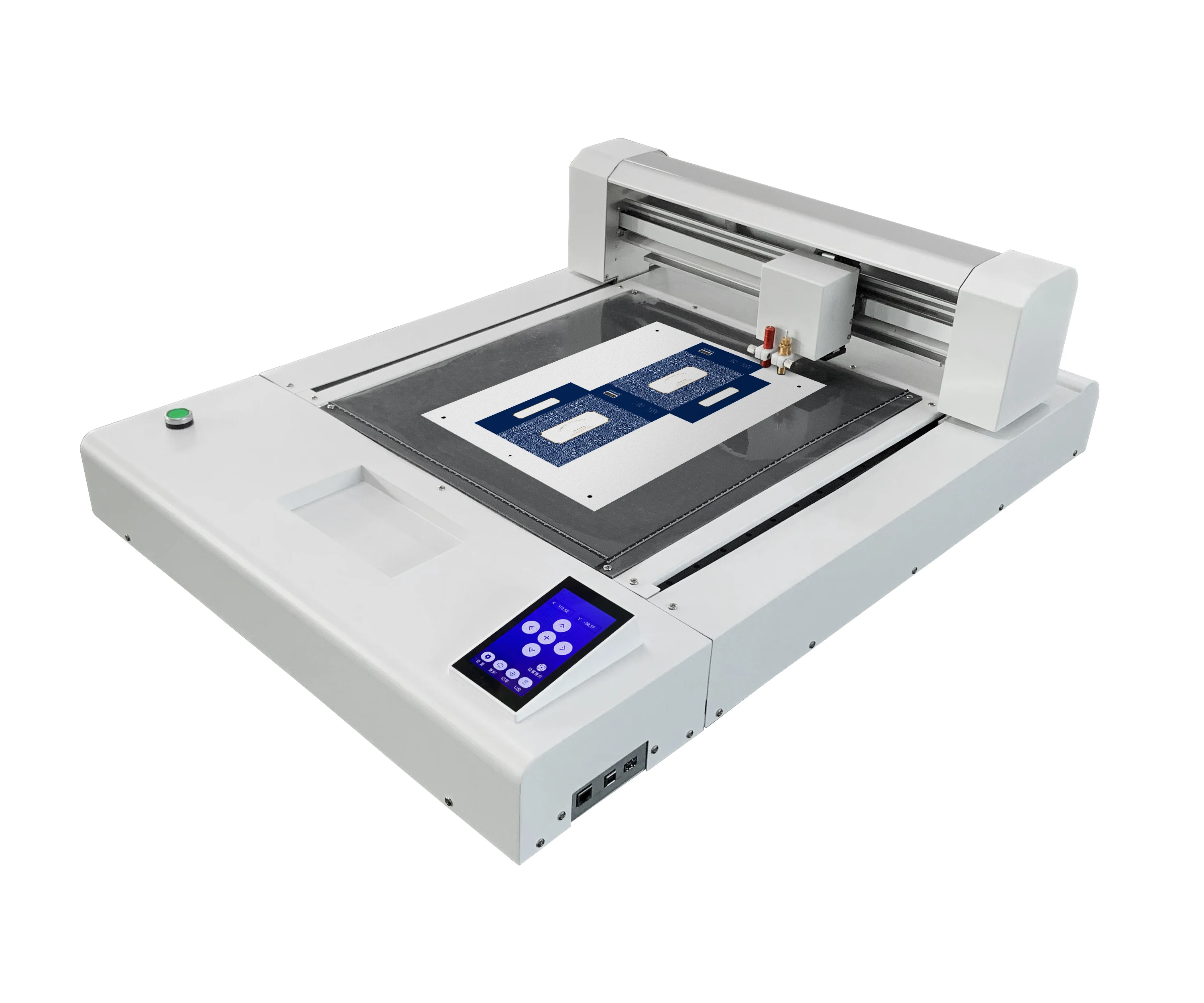 A3+ Automatic CCD Mini Cut Flatbed Cutter Plotter Sample Maker Paper With Dual Head Label Cutting Machine