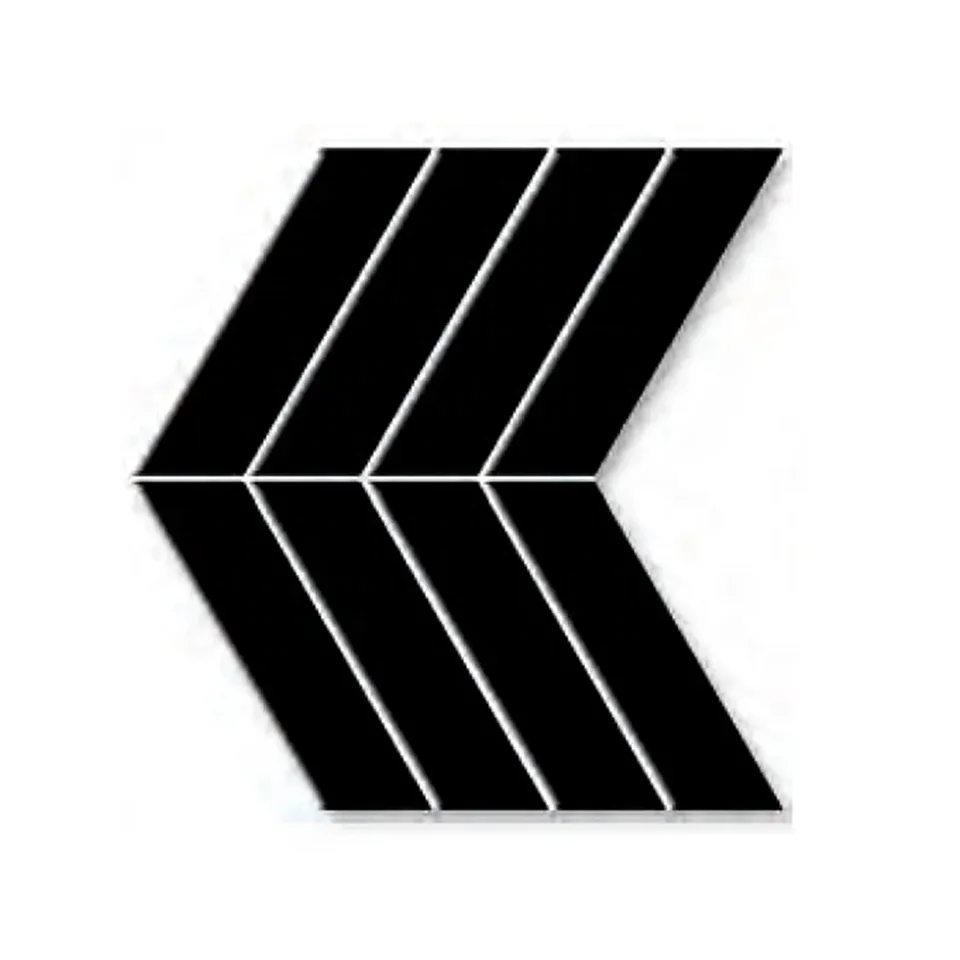 New Stock Fishbone White Parallelogram Glazed Porcelain Herringbone Wall Decorationtiles Kitchen Backsplash Bathroom Mosaic Tile