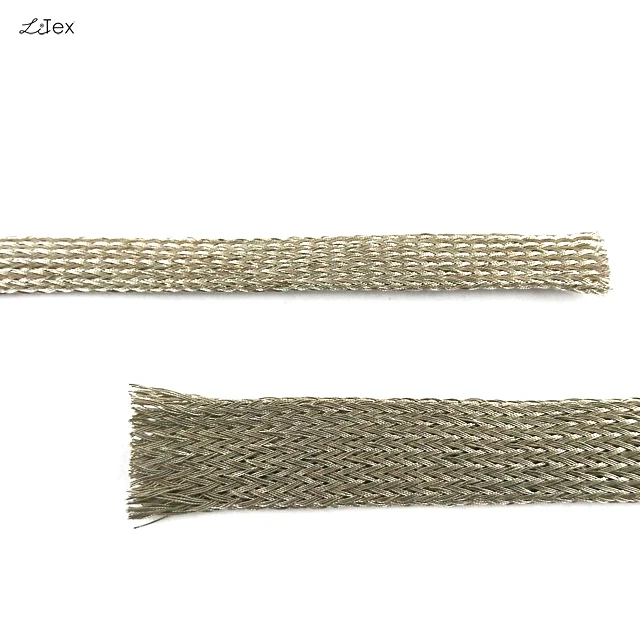 Tinned copper braided expandable cable sleeves