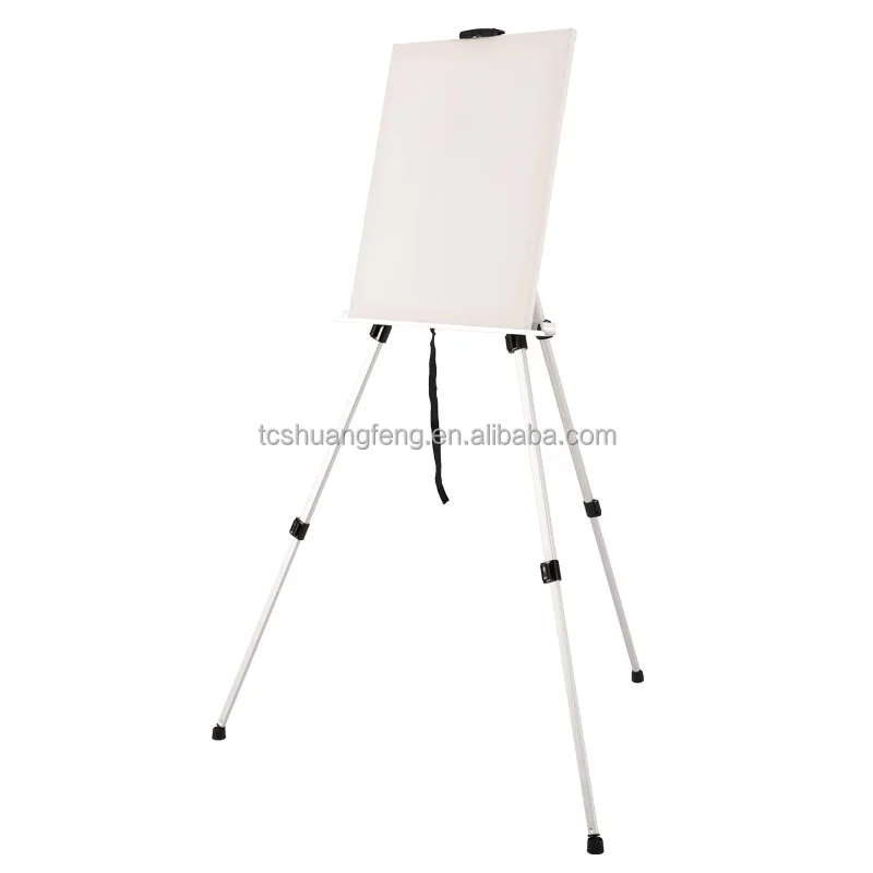 Metal Easel Floor Stand Aluminum Metal Tripod Adjustable Easel for Painting