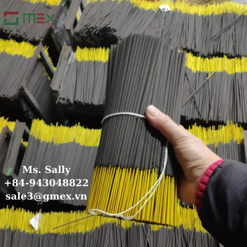Color incense customize size and packing logo carton black agarbatti natural agarbatti +84-819753326