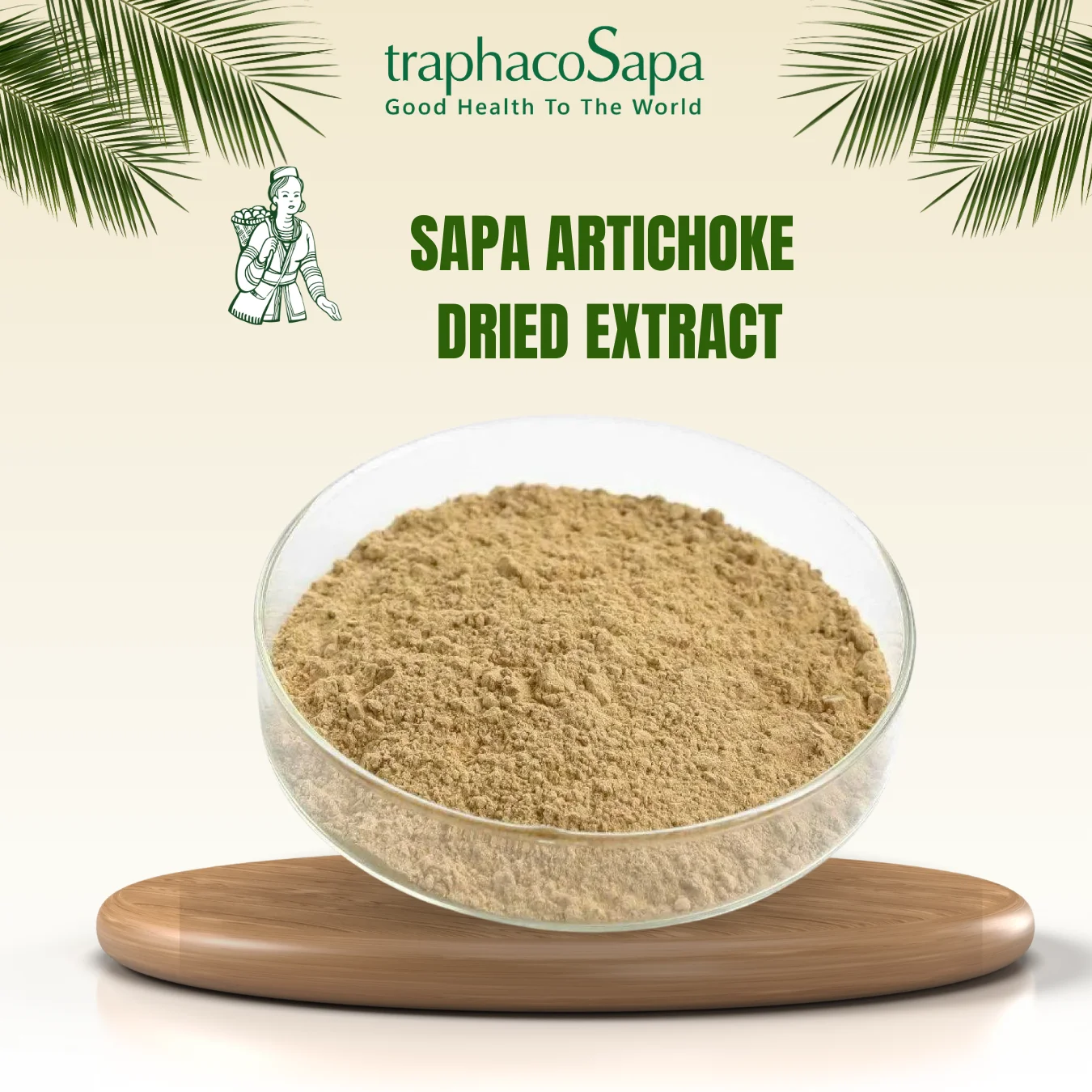 Vietnam Health Food Liquid-Solid Extraction Artichoke leaf dry extract ( 5.0 - 10 % Cynarin) Wild Brown powder In Foil Bag