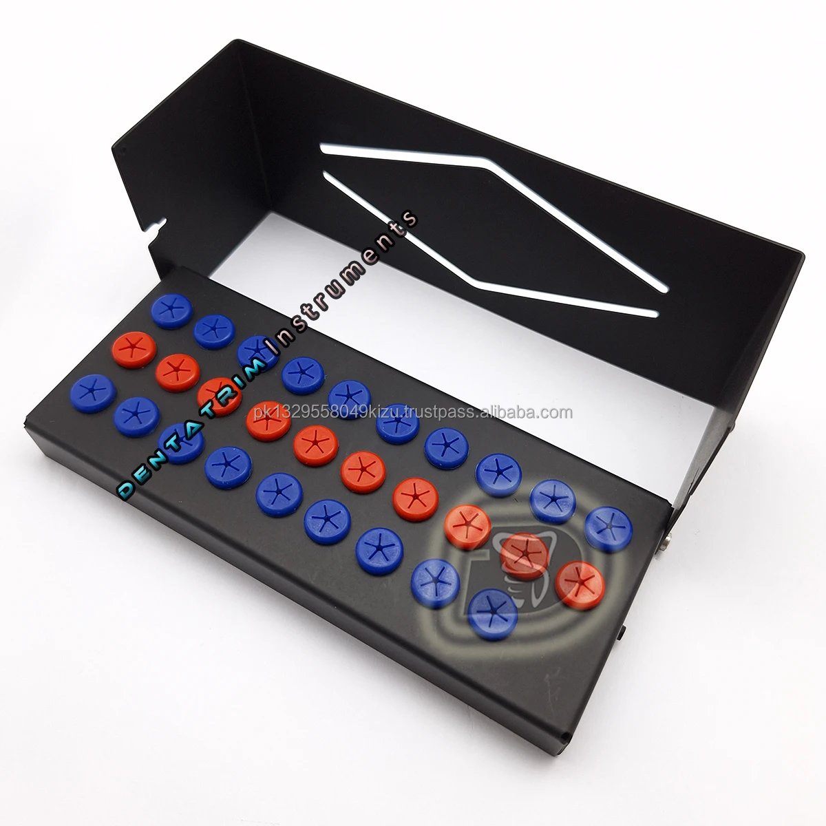 Держатель для зубного имплантата с логотипом на заказ, коробка для 29 сверл, Буры, Буры, кейс для стерилизации, зубные инструменты