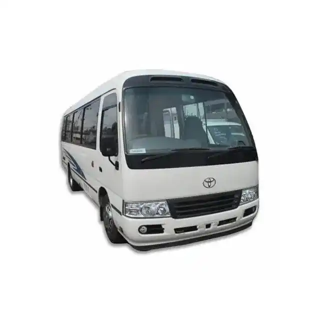good condition 30 seats Used toyota Coaster Buses RDH/LHD