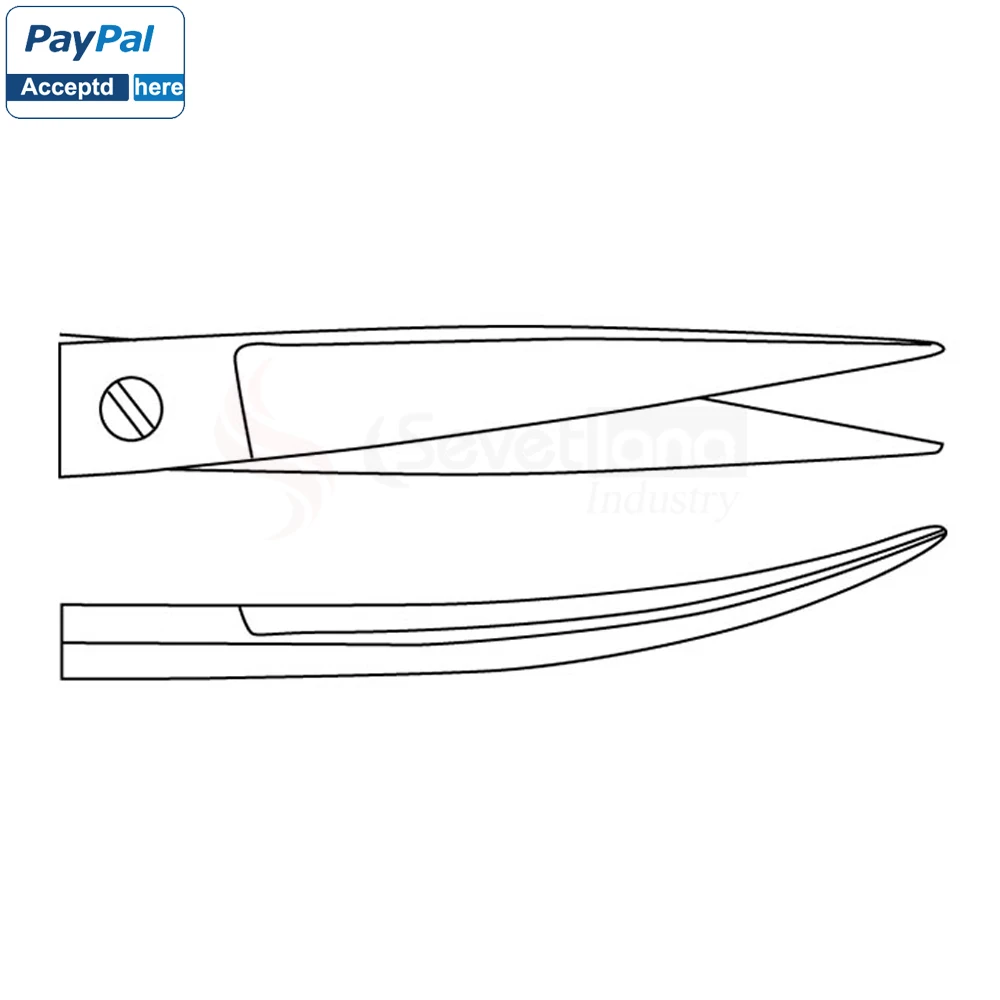 High Quality STANDARD Operating Scissors Curved Sharp/Sharp Surgical Scissors OEM SCISSORS  by SEVETLANA INDUSTRY