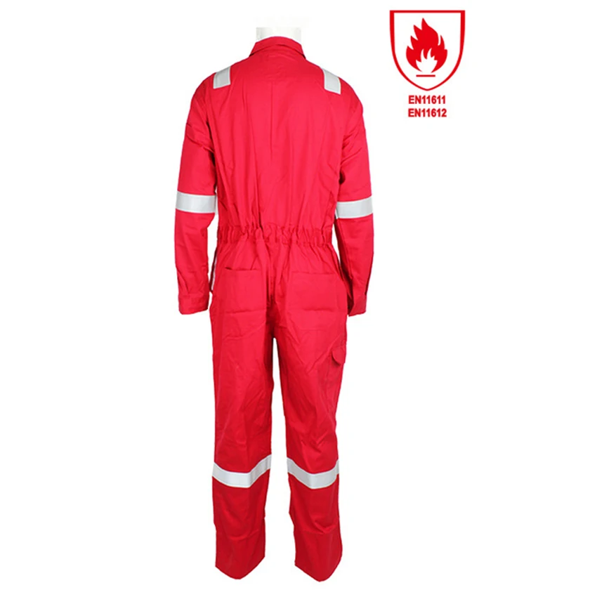 Marine work wearclothes fire proof bolier suit fir retrardant safety workwear coverall overalls boilerusit uniforms for men
