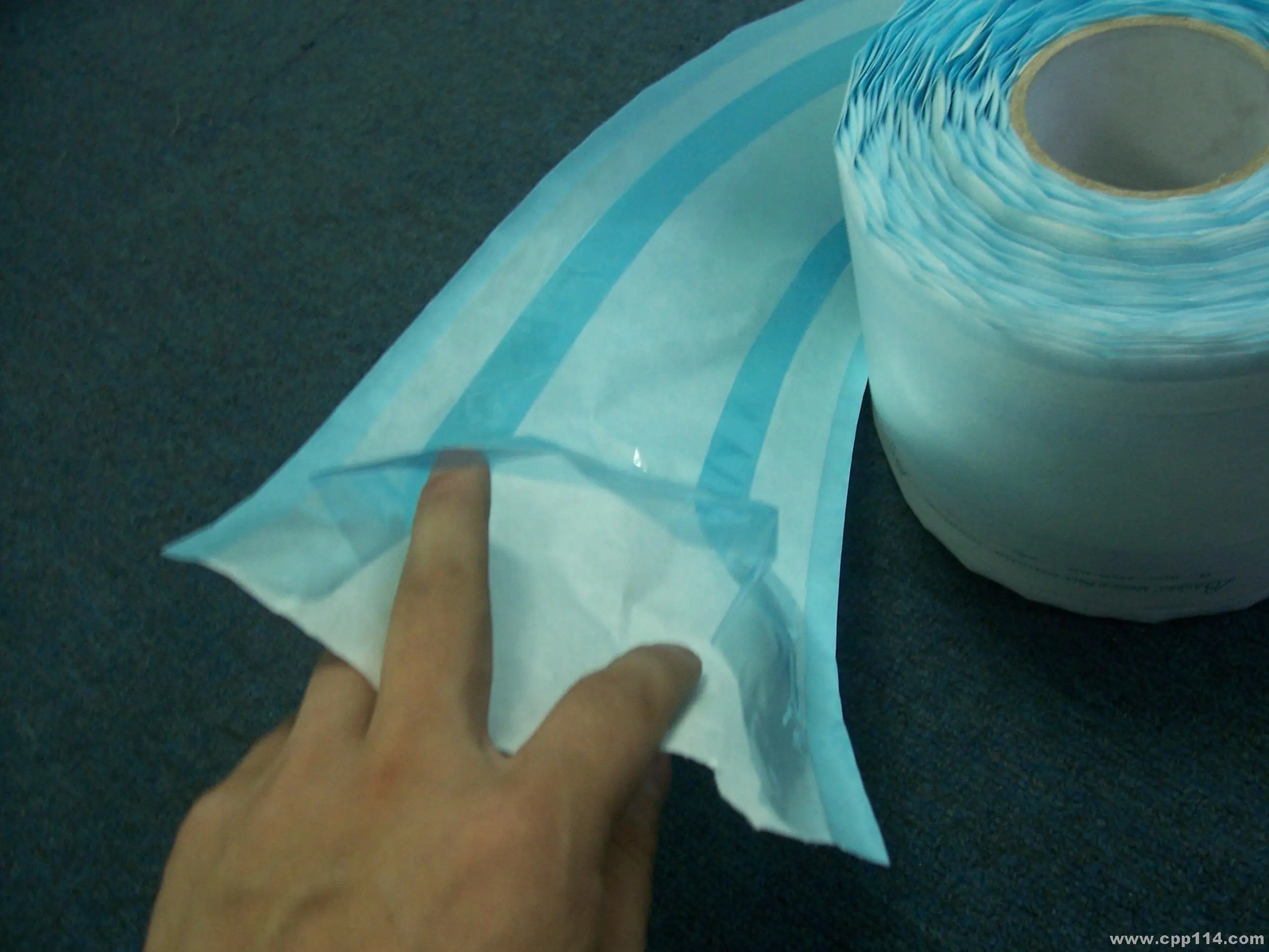 Sterile autoclave plastic paper reel bag dental sterilization pouch reel roll