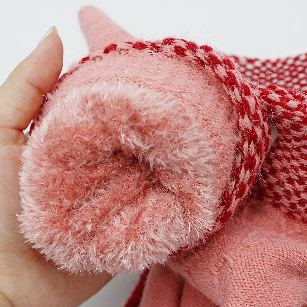 Вязаные перчатки для сенсорного экрана