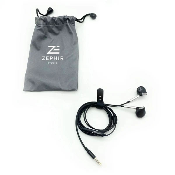 Premium Earbuds with Stylish Carry Bag for Superior Sound On-the-Go Elevate Your Audio Experience