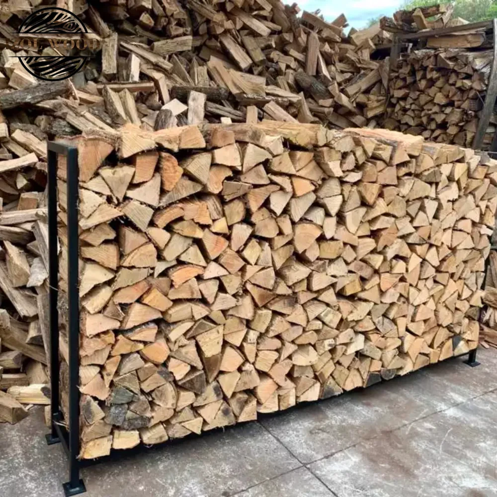 Europe Premium Quality Cooking Bio Fuel Pine and Beech Firewood Logs in Bag for Sale