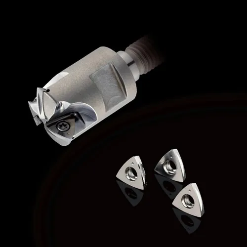 Japanese reliable and durable high performance available carbide cutting tools MOLDINO insert for modular mill