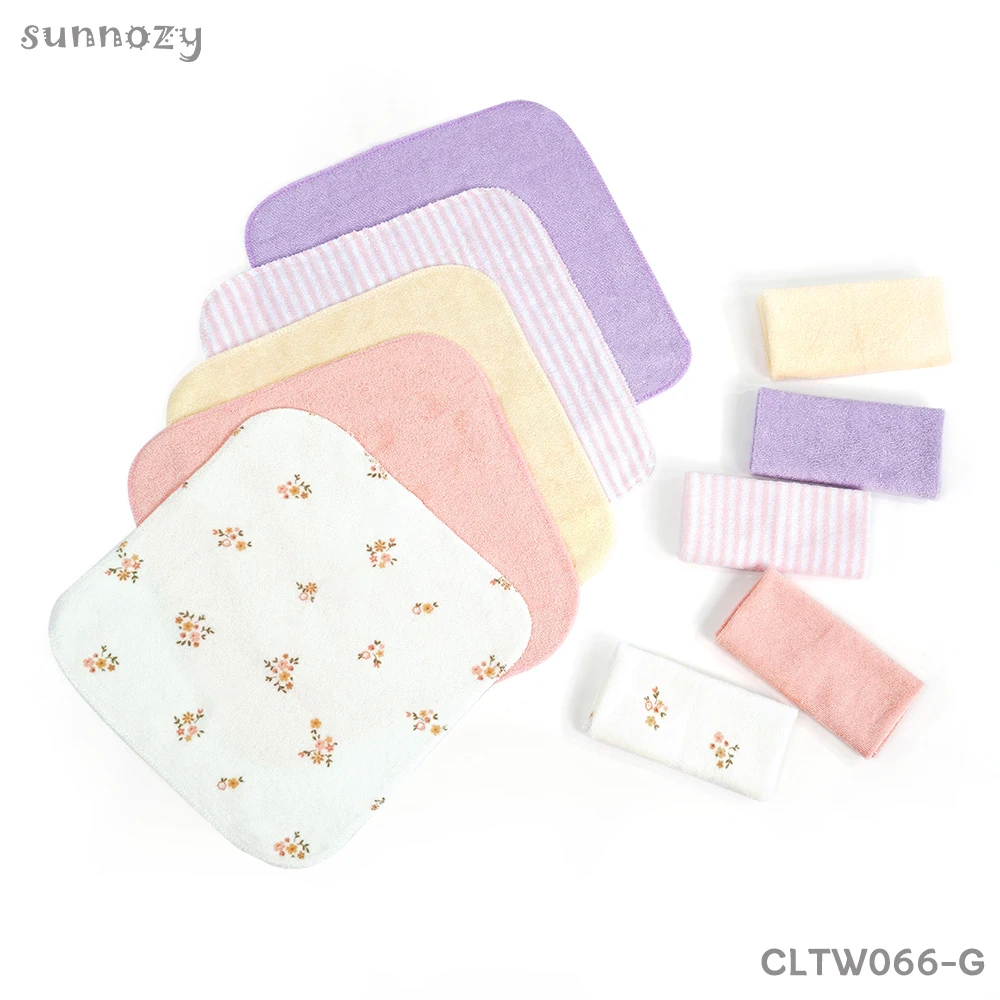 High Quality Baby Face Towels (10pcs) by SUNNOZY - Gentle and Durable, Ideal for Infants