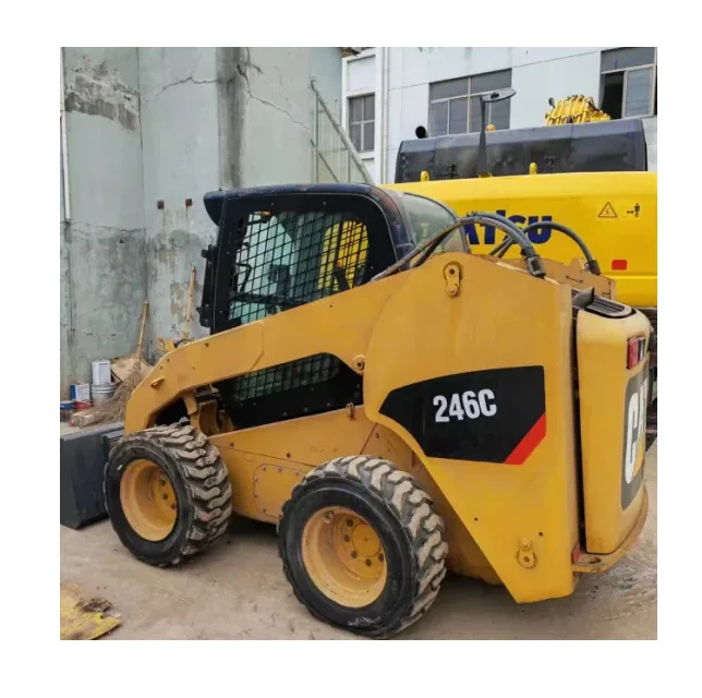 Buy Used Cat 246C Skid Steer Loader Second Hand Caterpillar Loader At Best Price