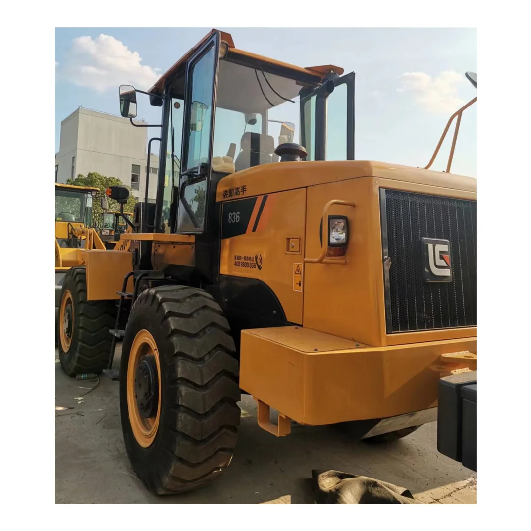 Used LiuGong CLG836 wheel loader China original LiuGong construction& engineering machine high efficient loader with best price