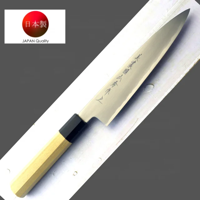 A Sharpness forged Japanese Gyuto Knife double edge blade by Japanese real handmade knife 210mm/8.3inch