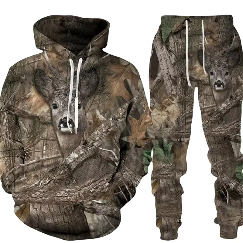 2023 Top High Quality Boar Hunting sublimation 3D printing Long Sleeve plus size custom label men Hoodie