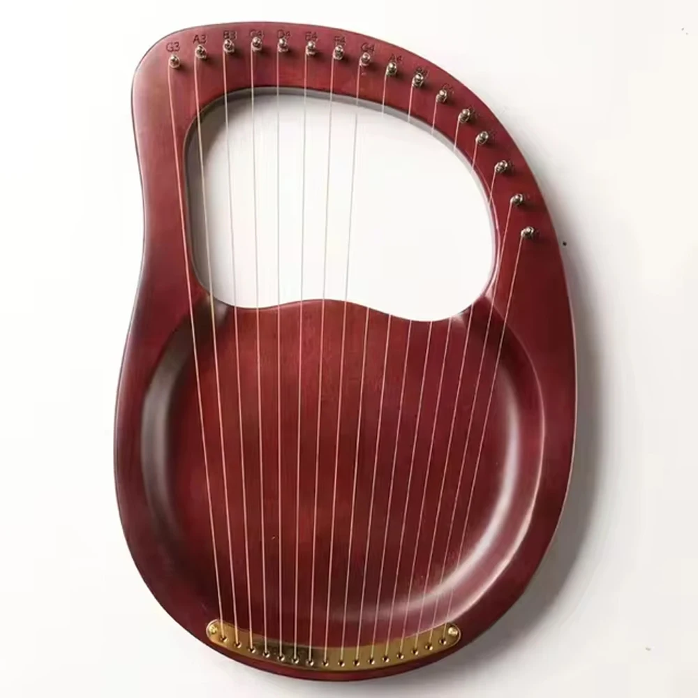 Best Play Musical Instrument Lyre Harps 2024 Newest Product wooden Material Made Music Lyre Harps