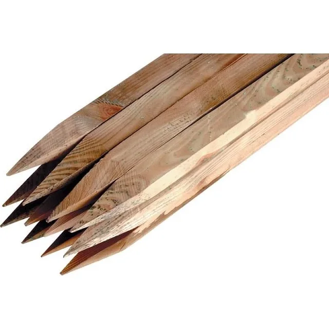 Oak / Walnut / Douglas Fir pressure treated wooden stakes