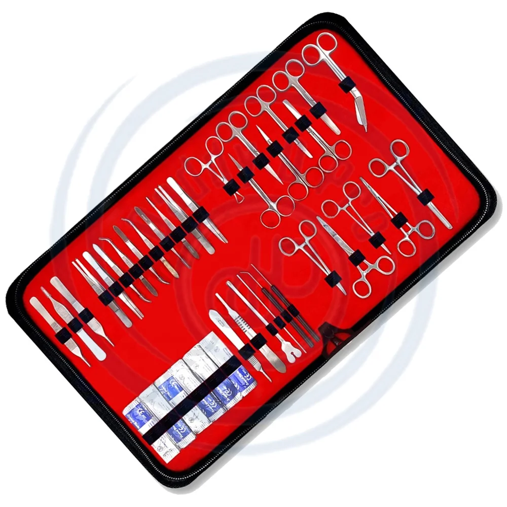 160 Pcs Advanced Dissection Set Biology Lab Anatomy Dissecting Kit for Medical Students Stainless Steel A+ Grade By Daddy D Pro