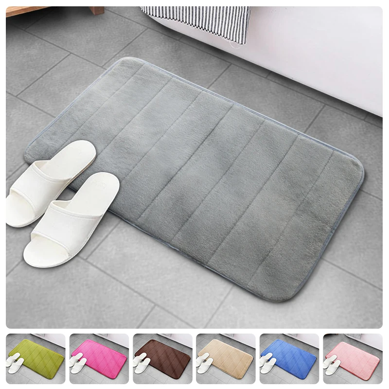 Living room bedroom mat non-slip waterproof engineering wood floor printing pattern