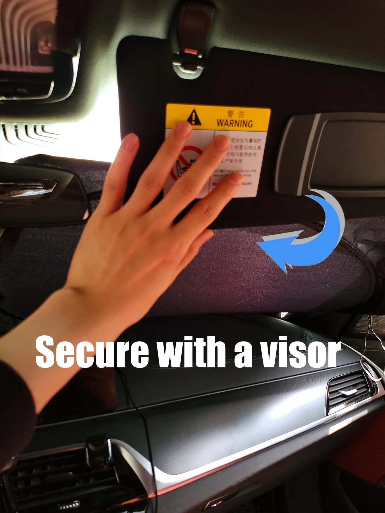 Logo Custom Car Sunshade Silver Coated Polyester Car Sunshade Windshield