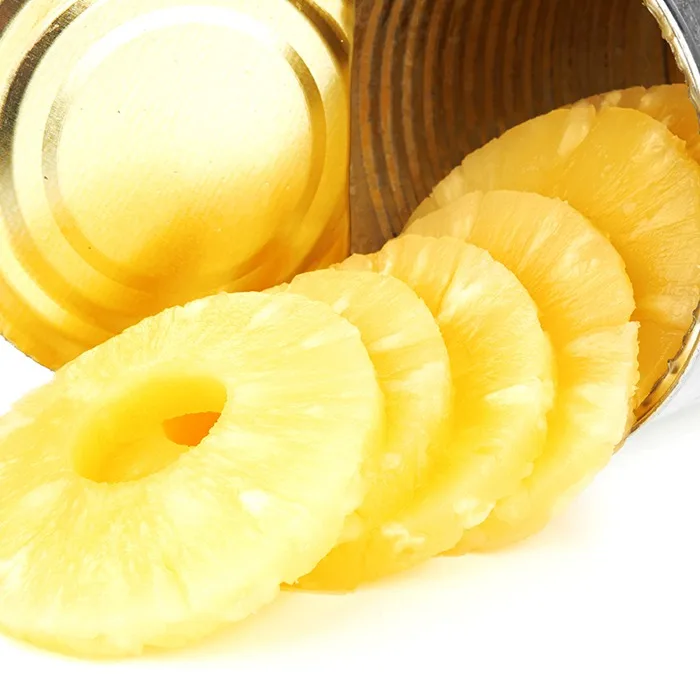 Factory Supply Canned Fruit Canned Food Fresh Pineapple In Syrup Canned Pineapple