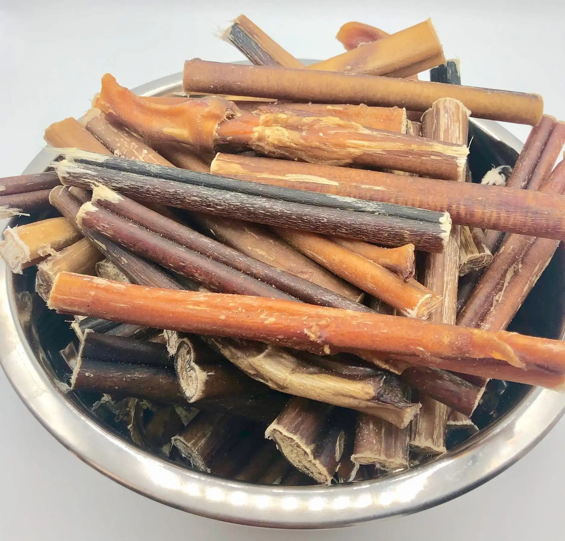 Top quality  Bully Stick Healthy For Dog Food Best Quality Dry Buffalo Beef Bully Stick 2 4 6 8 12 Inches Dog Chew Bully Sticks