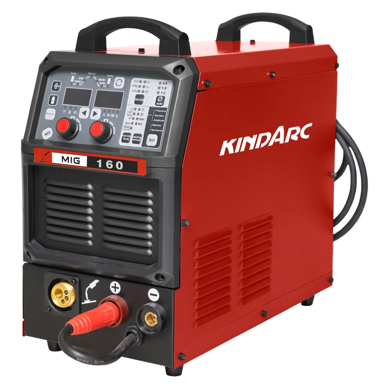 Portable High-Speed Pulse MIG Welders For MIG-160 Easy to Operate CO2/MIG Welding Machine New Arc Welders