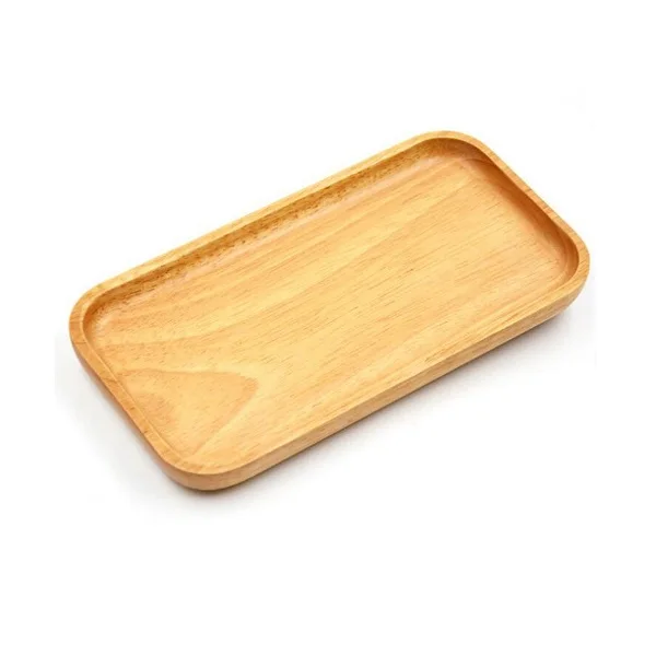 Elegant Design Rectangle Serving Tray at Low Price Indian Manufacturer & Exporter of Top Quality Mango Wood Tray For Restaurant