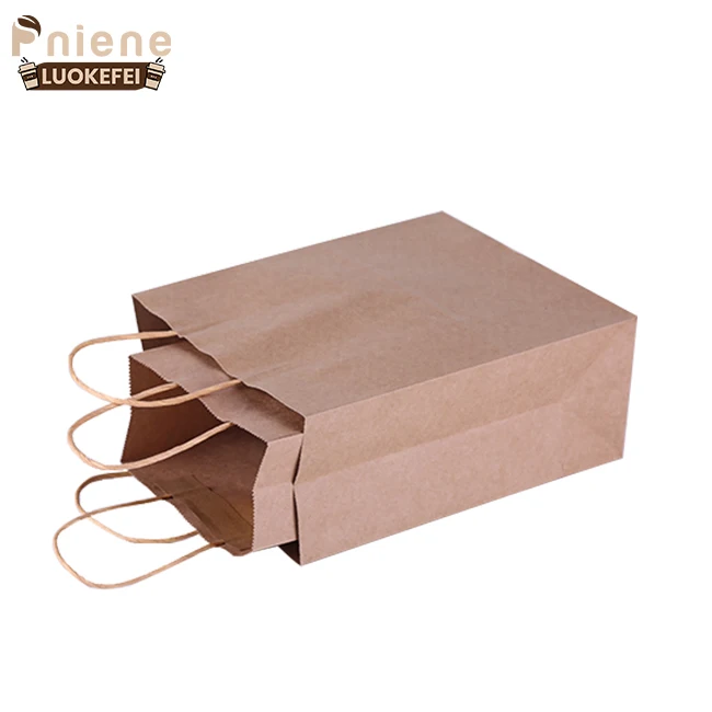 China factory direct take away paper craft bag biodegradable paper bag