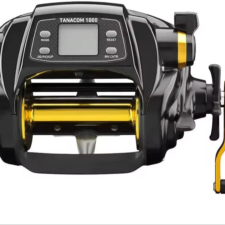 Новая цена Daiwa Tanacom 1000 большая игра электрическая Рыболовная катушка английский дисплей-Tanacom1000